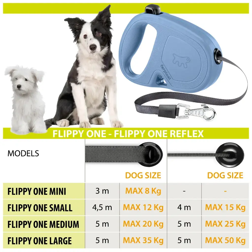 Ferplast Flippy One Reflex Cord Medium-Acid Green.webp