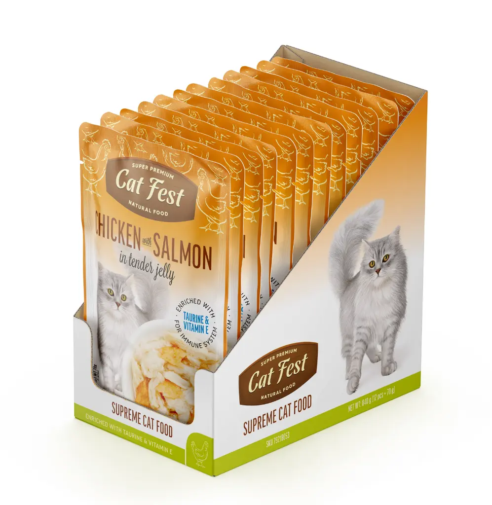 Cat Fest Chicken With Salmon In Tender Jelly For Cats 70g (2).webp
