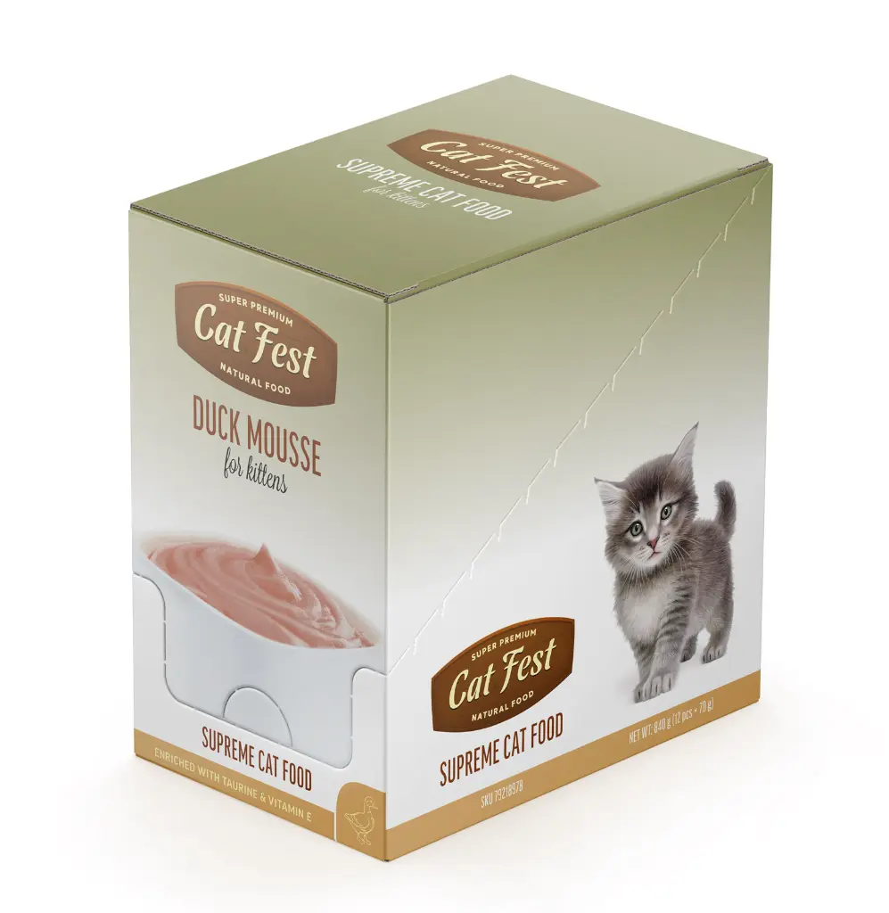 Cat Fest Duck Mousse For Kittens 70g (3).webp