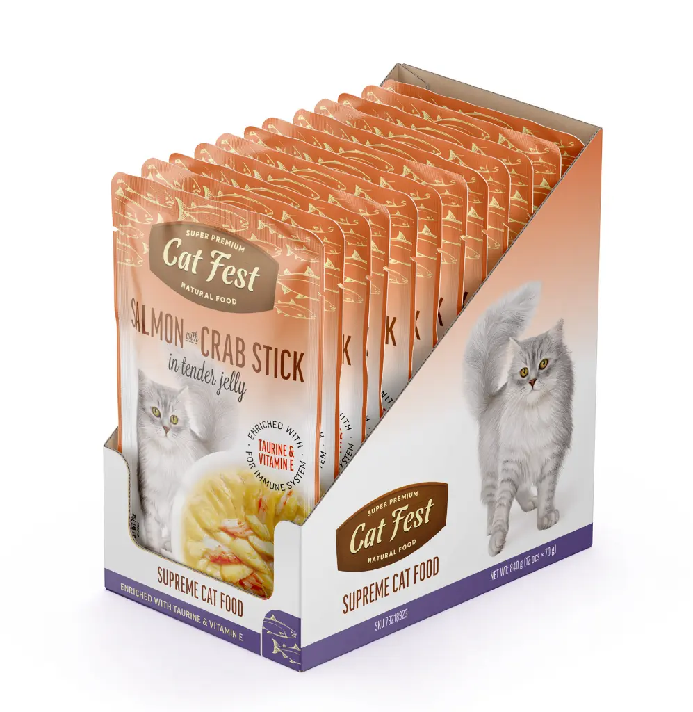 Cat Fest Salmon With Crab Stick In Tender Jelly For Cats 70g (2).webp