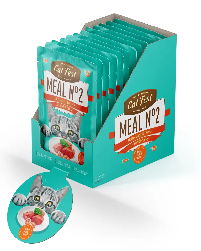 Cat Fest Meal No 2 Cat Food in Jelly-Tuna With Shrimp 50g (3).webp