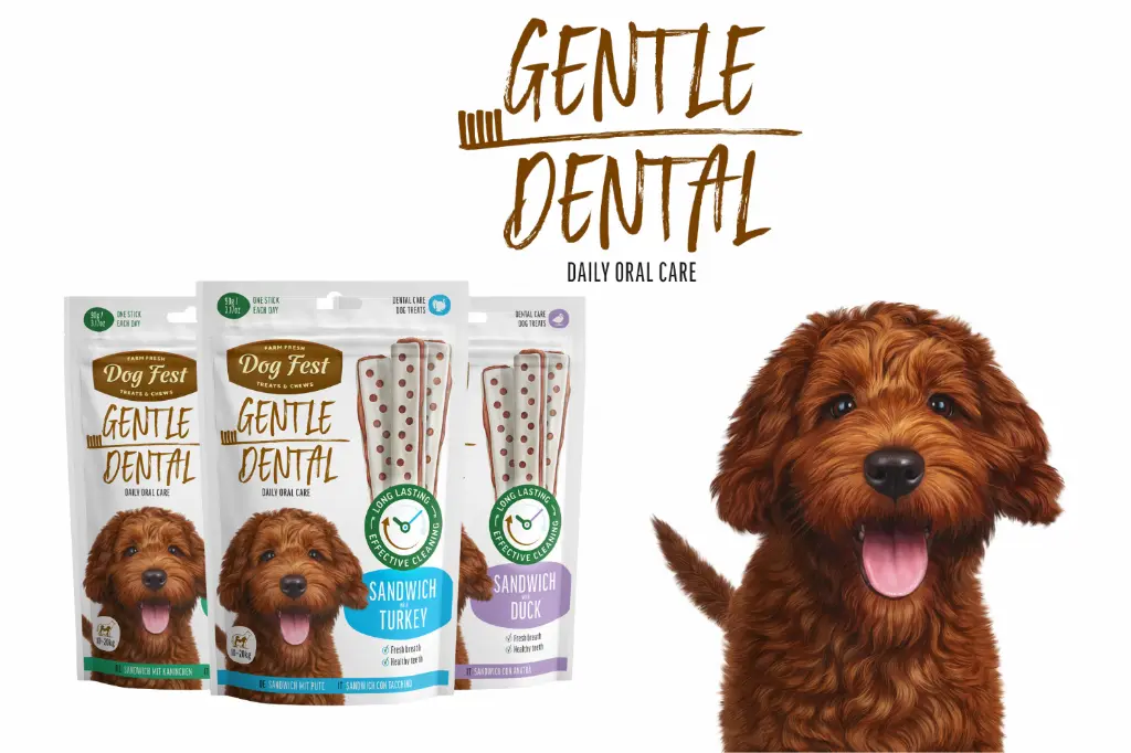 Dog Fest Dental Treats For Adult Dogs -Sandwich -Rabbit 90g.webp
