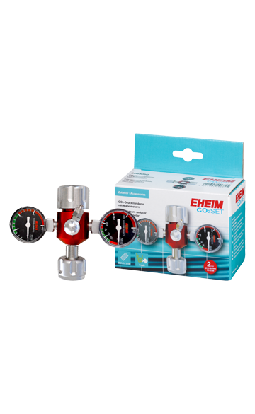 EHEIM Pressure Reducer with Manometer for 500g and 2000g Reusable CO2 Bottles