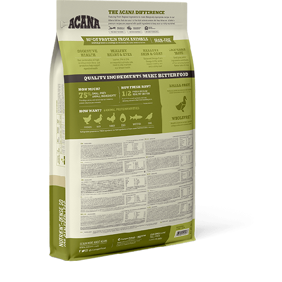 Acana Grasslands Free-Run Chicken & Turkey All Life Stages Dry Cat Food