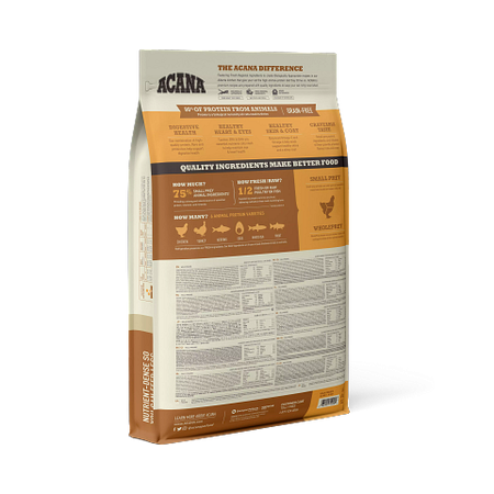 Acana Wild Prairie Free-Run Poultry Wild-Caught Fish All Life Stages Dry Cat Food  4.5kg