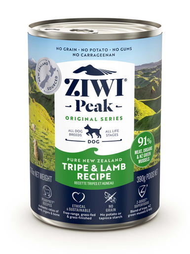 ZIWI Peak Tripe & Lamb Recipe Wet Dog Food