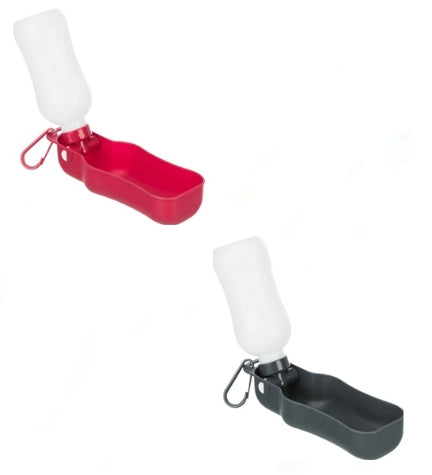 Trixie Bottle with Dog Bowl - GREY/500ML