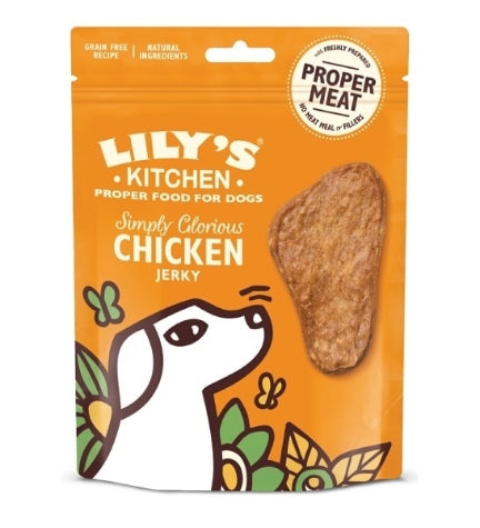 Lily's Kitchen Simply Glorious Chicken Jerky Dog Treats- 70G