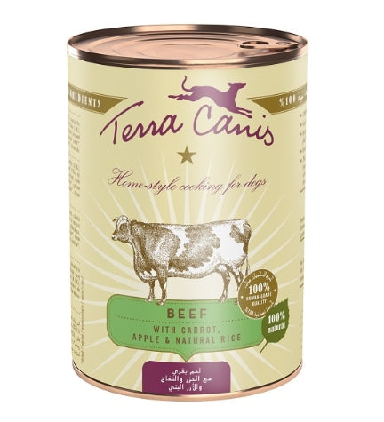 Terra Canis Classic Beef Dog Wet Food - 400G