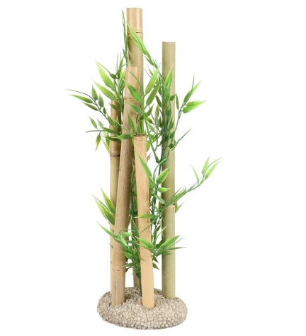 Aqua D'Ella Bamboo Aquarium Ornament - LARGE