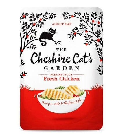 The Cheshire Cat's Garden Fresh Chicken Wet Cat Food - 85G