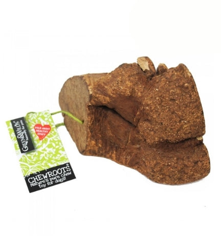 Green&Wilds ChewRoots Natural Chew Dog Toy - SMALL