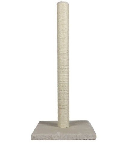 ebi Scratching Tree Classic High Post for Cats - WHITE/40X40X90CM