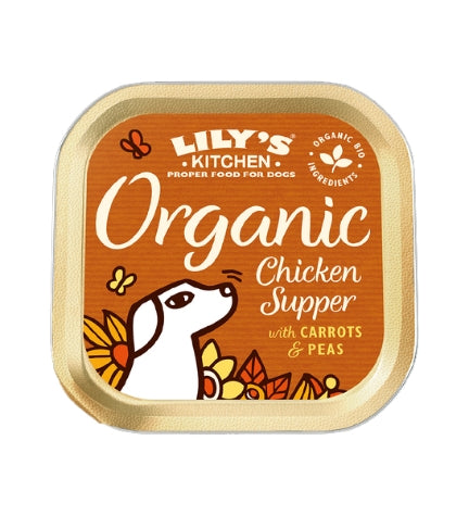 Lily's Kitchen Organic Chicken Supper Wet Dog Food - 150G