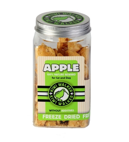 KIWI WALKER Freeze Dried Grain Free Snack Apple Dog Treats - 45G