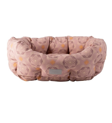 PetShop by Fringe Studio Star Tile Cuddler Pet Bed - MAUVE/20X24X9