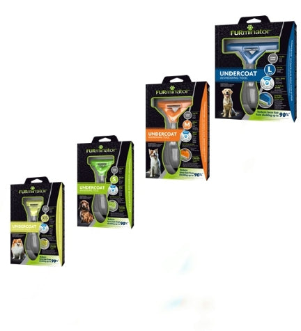 [201747-4] FURminator Undercoat DeShedding Tool for Large Long Hair Dogs Large