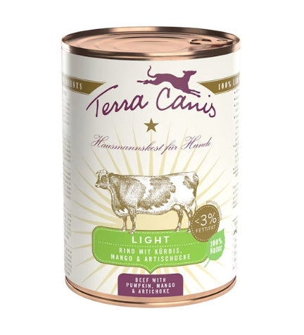 Terra Canis Light Beef Dog Wet Food - 400G