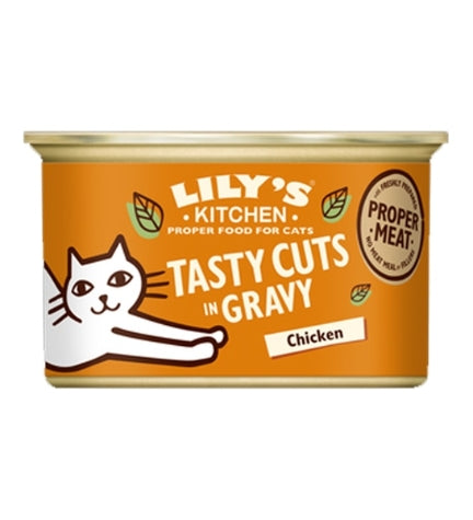 Lily's Kitchen Tasty Cuts Chicken Wet Cat Food - 85G