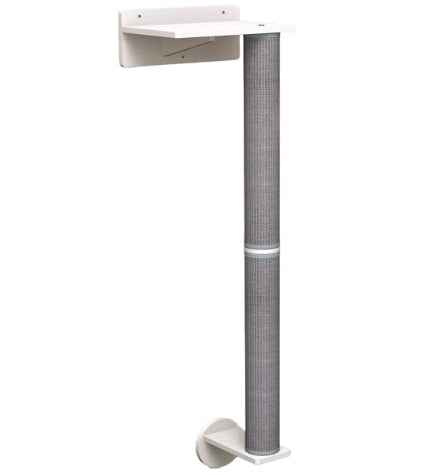 Trixie Wall Cat Post with Wall Holders Set 1 - GREY/35X130X25CM