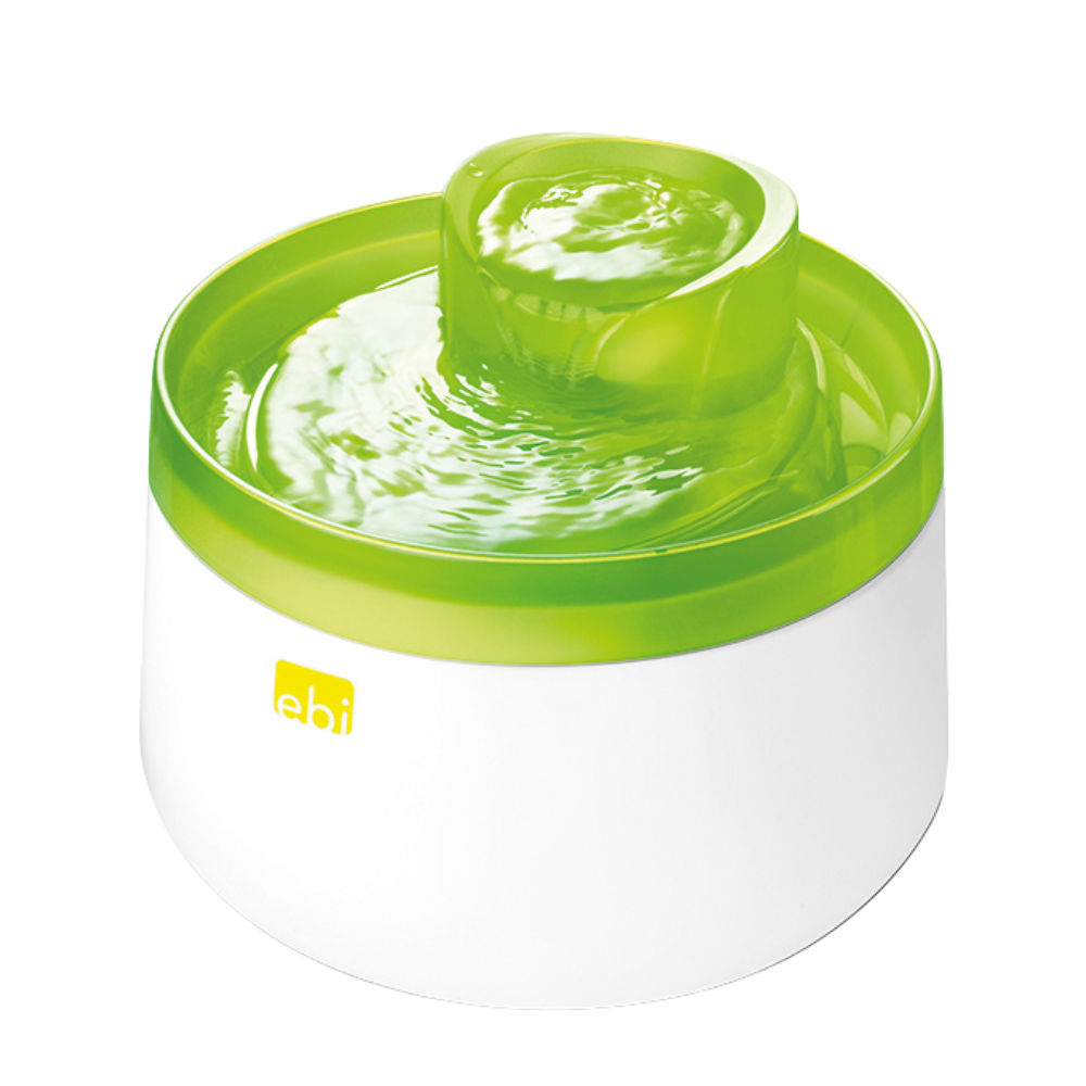 ebi Cascade Water Dispenser for Pets - LIME/1.5L