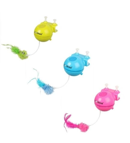 ebi Coockoo Roxy Laser Cat Toy - PINK/8X8X10CM