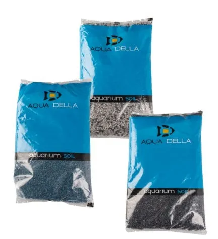 Aqua D'Ella Aquarium Color Gravel Mix - GREY/2KG