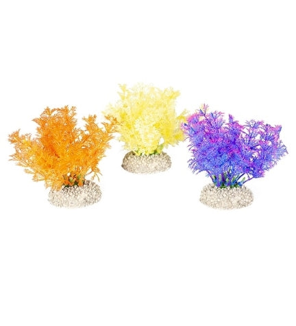 Aqua D'Ella Plant Hottonia Mixed Colors 2 - ORANGE/10CM