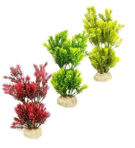 Aqua D’Ella Plant Canadensis Aquarium Décor - Light Green/23cm