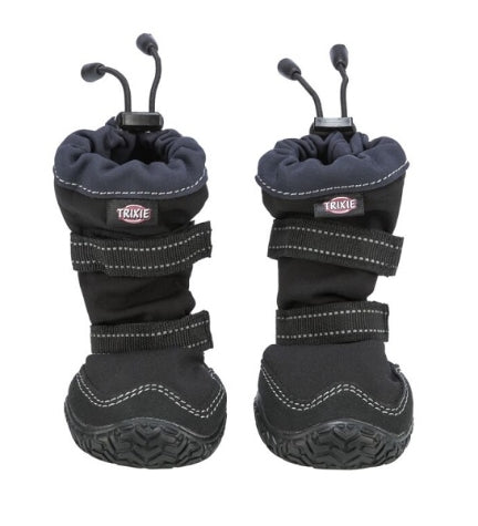 Trixie 2pcs Active Long Paw Protection Walker for Dogs - BLACK/L-XL