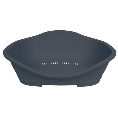 Trixie Sleeper Plastic Dog Bed - ANTHRACITE/88X62CM