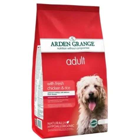 Arden Grange Adult Fresh Chicken & Rice Dry Dog Food 12kg