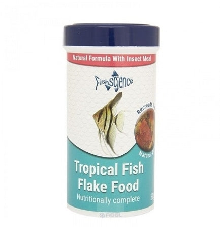 FishScience Tropical Flakes Fish Food - 200G