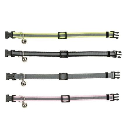 Trixie Reflective Collar for Kittens - PINK/18CM