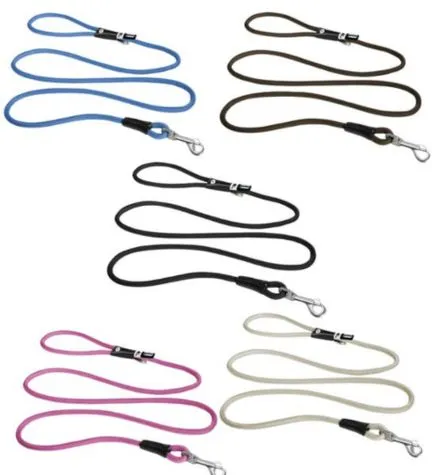 Curli Stretch Comfort Leash for Dogs - BLUE/MEDIUM