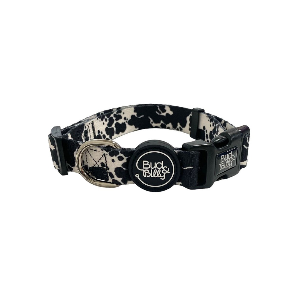 Bud & Billy Monochrome Chic Dog Collar 34-51cm