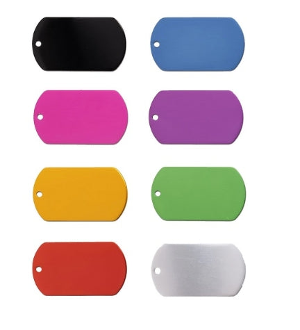 GoScribe Pet Tag Anodized Dog Tags - PINK/SMALL