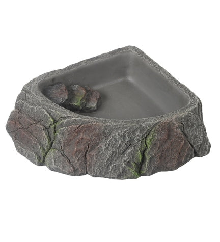 Terra D'Ella Corner Dish - ANTHRACITE/24X23X5.5CM
