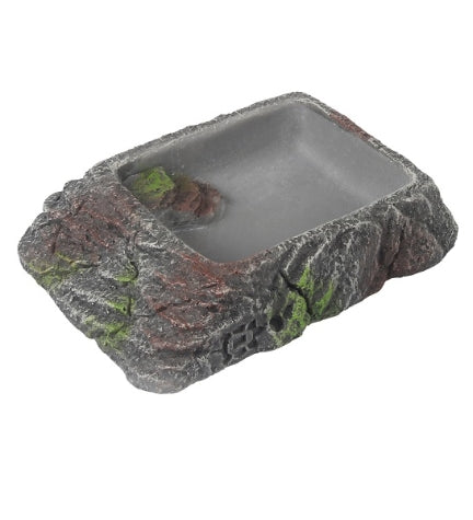 Terra D'Ella Water Dish - ANTHRACITE/20X14X4.5CM