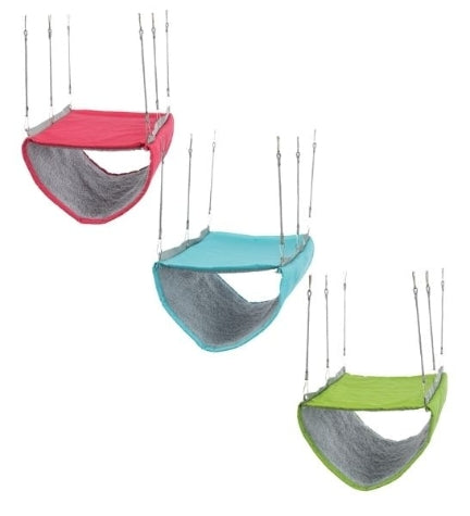 Trixie Hammock w/ 2 Storeys for Small Pets - GREEN/22X15X30CM