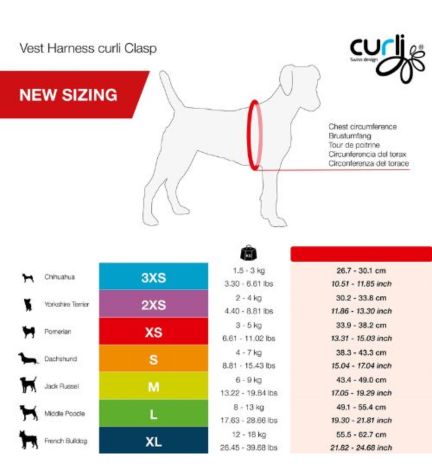 Curli Vest Harness with Curli Clasp Air Mesh & Leash for Dogs - SKYBLUE-CARO/XXS