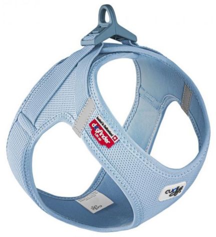 Curli Vest Harness with Curli Clasp Air Mesh for Dogs - LIME/XXXS
