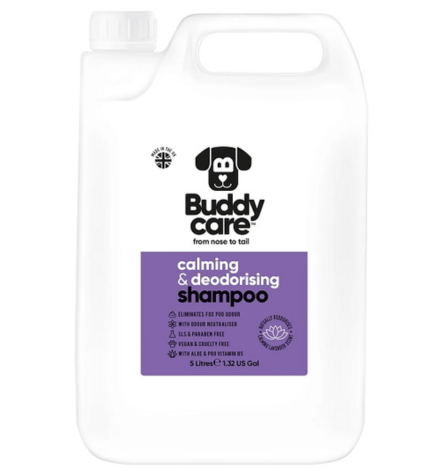 Buddycare Calming & Deodorising Dog Shampoo - LAVENDER/500ML