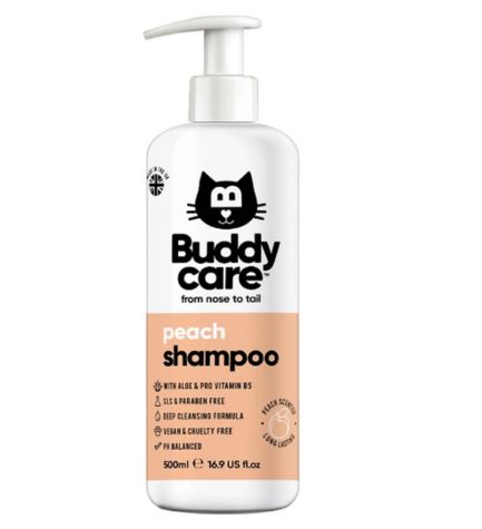 Buddycare Peach Cat Shampoo - 500ML