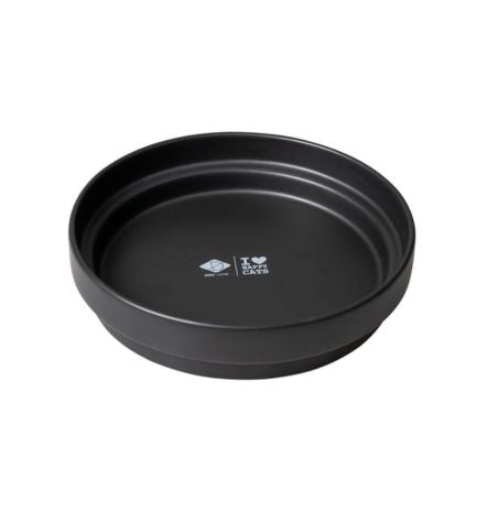 D&D Home I Love Happy Cats Ace Drinking Bowl for Cats - BLACK/20X20X4.5CM