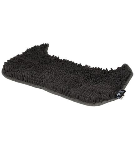 D&D Home I Love Happy Cats Daisy Toilet Cat Mat - BLACK/50X34X2.5CM