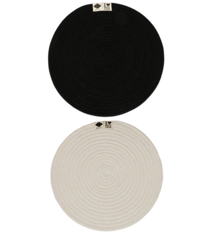 D&D Home I Love Happy Cats Jill Placemat - BEIGE/40X40X0.8CM