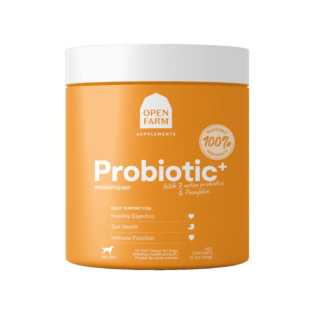 Open Farm Probiotic Chews Supplement for Dogs - 360G