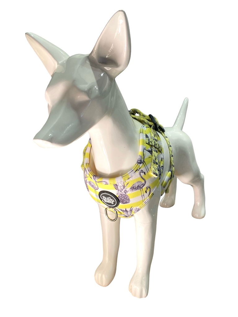 Bud & Billy Flamingo Vest Harness Medium