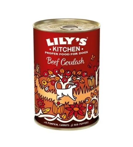 Lily's Kitchen Dog Beef Goulash Dog Wet Food - 400G
